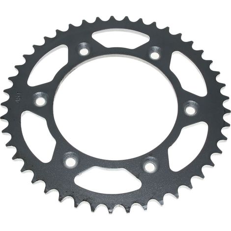 520-45T sprocket with an inner diameter of 125mm and a bolt spacing of 76mm, suitable for motorcycles and off-road vehicles. (1/5)