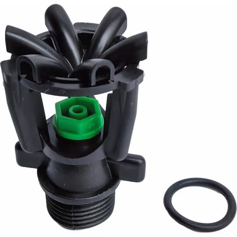 Automatischer 4-Punkt-Rotationsregner mit 60°-Drehwinkel, 10er-Packung, geeignet zur Bewässerung von Gärten und Rasenflächen. (1/5)