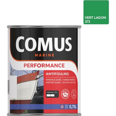 PERFORMANCE NB VERT LAGON 0,75L - Antifouling tous bateaux et coques (sauf aluminium) - COMUS