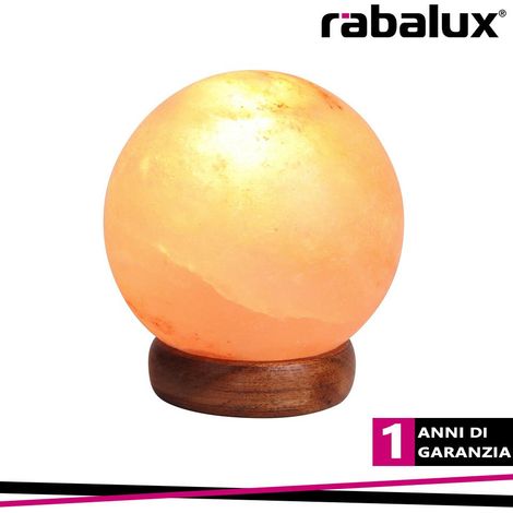 Lampada da tavolo in sale arancione E14 Ozone 4093 Rabalux (1/3)