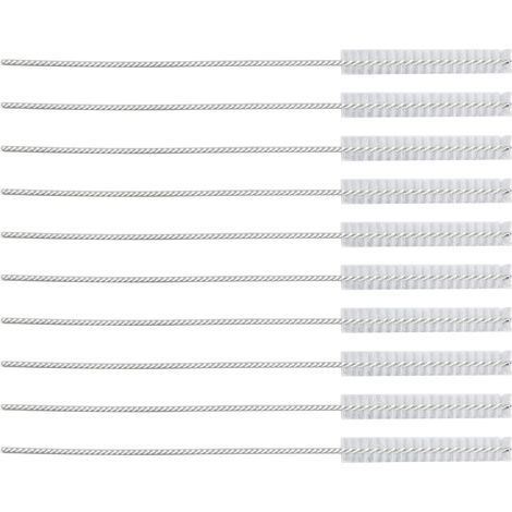 Ej.Life Hörgeräte-Reinigungswerkzeug,10 Stück 2,5 mm Hörgeräte Reinigen Set Reinigungsbürste für Löcher Rohre Hörgeräten Pflege Lüftung (1/5)