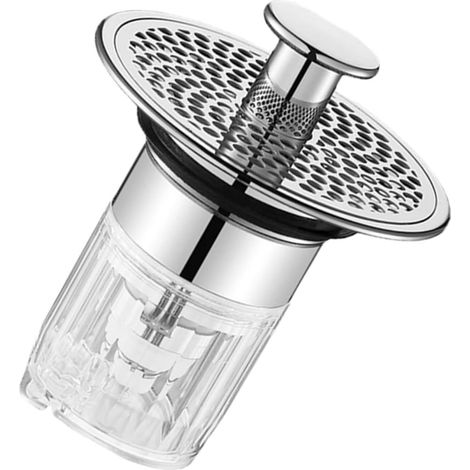 Filtre de vidange - ABS - bouton-poussoir - anti-obstruction (1/5)