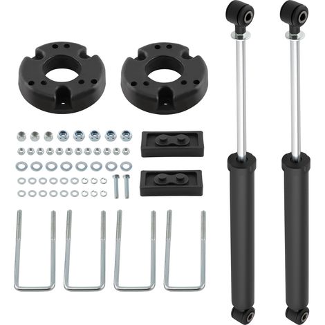 2" Leveling Lift Kit W/ Shock For Ford F150 2WD 4WD 2009-2020 2019 2018 2017