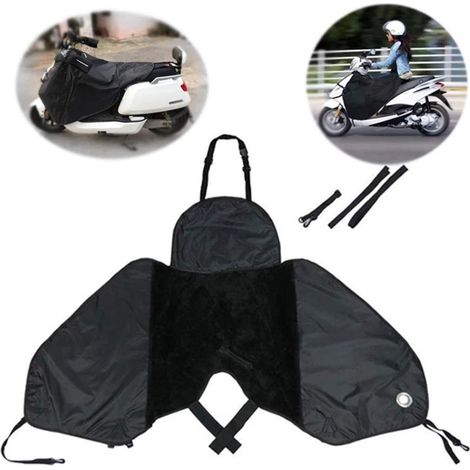 Protección impermeable para la carrocería del scooter - Oxford 420D, resistente al viento y a la intemperie, color negro. (1/5)