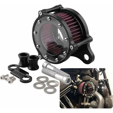 pièce de rechange pour voiture,Système de filtrage de nettoyage d'admission, filtre à air. APPLICABLE Harley Sportster XL883NRPXL1200LXIRON 883 8XL1200X série 2004-2020, production de processus (1/5)