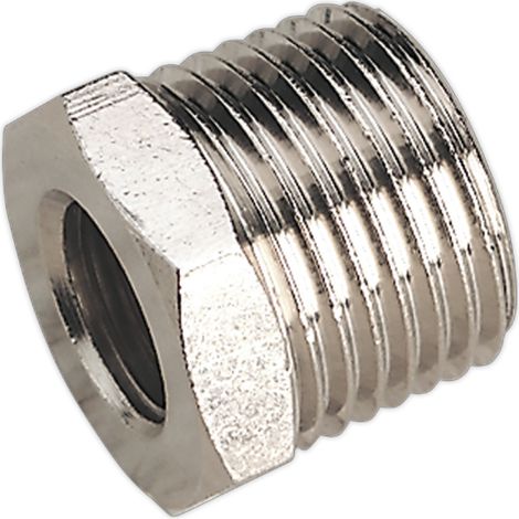 Sealey Air Adaptor 1/2""BSPT Male to 1/4""BSP Female SA1/1214F