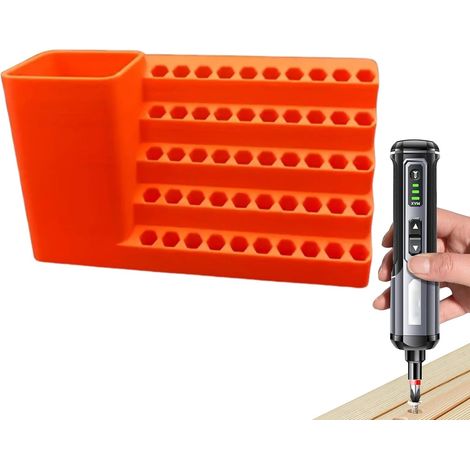 Stuks Robuster Boor Bit Organizer, sechseckiger Zubehöraufsatz für Werkplaats (1/5)