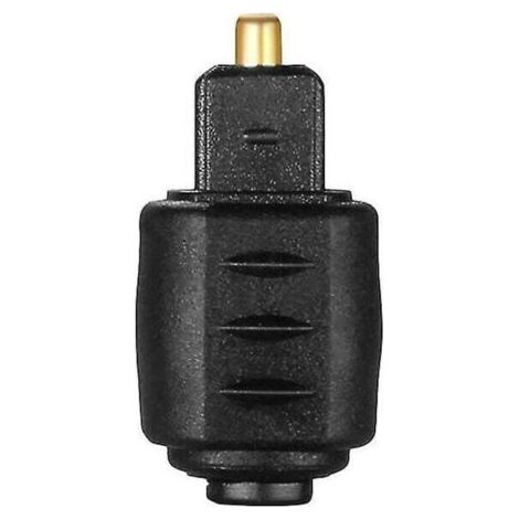 Adaptateur audio optique 3,5 mm femelle vers numérique mâle – Connecteur pour câble courant faible – Conversion audio numérique précise (1/2)