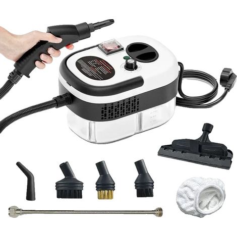 Nettoyeur à vapeur, haute température, design portable, Blanc Amélioré, 220 V-d, UE-d (1/2)