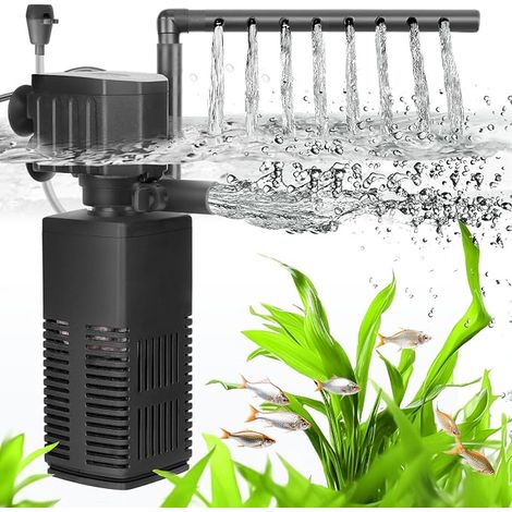 Aquarium Filter, Aquarium Pump Inner Filter for Tank (1/5)