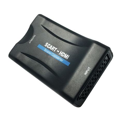 GBC Convertitore AV SCART / HDMI Convertitore video attivo 1080 x 720 Pixel