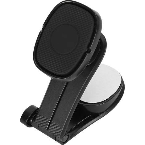 Support de téléphone de voiture rotatif à 360°, fixation magnétique puissante pour tableau de bord (1/5)