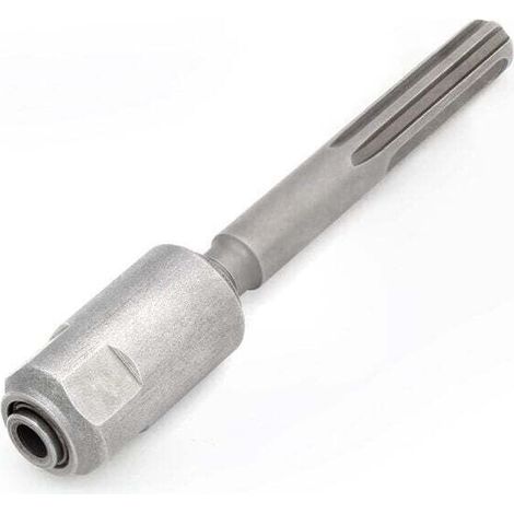 SDS Max auf SDS Plus Adapter, 40Cr Stahl, Schnellbohrkonverter für Abbruchhämmer und Bohrhämmer (Silber) - Bohrer - Crezuo (1/4)