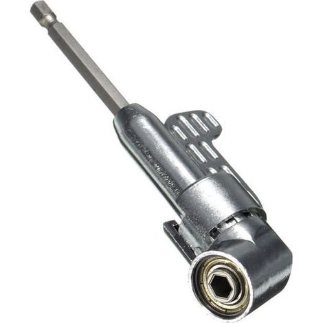 Green Mobility-Porte-embout de tournevis hexagonal 1/4 pouce adaptateur de support de douille d'extension d'angle de 105 degrés (1/5)