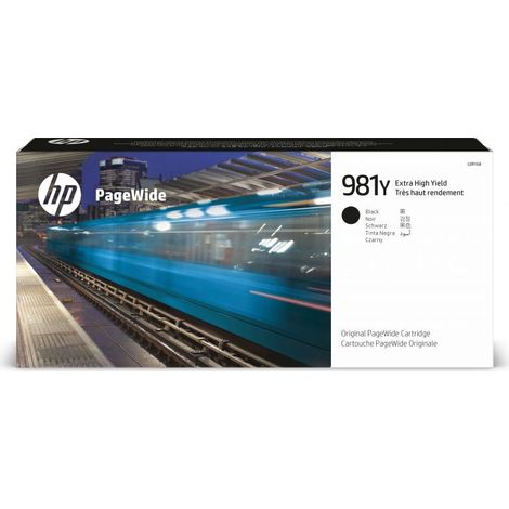 cartucho HP 981Y Negro de Alta Producción para PageWide (1/5)