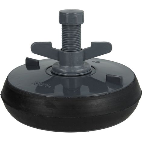 Le Sanitaire – Bouchon à fermeture rapide 148 - 162 mm – Raccord d'évacuation PVC – Résistant aux UV – Pour obturation canalisations eaux usées