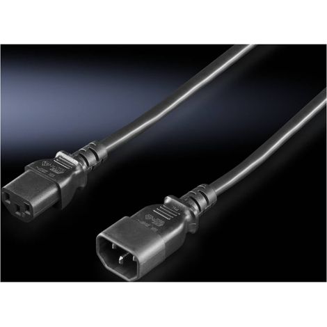 Rittal DK 7200.215 câble alimentation noir 1,8 m (1/3)