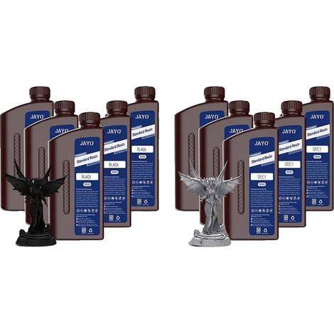 Resina 3D, alta precisione, basso ritiro, standard - 5BK 5DGY (1/2)