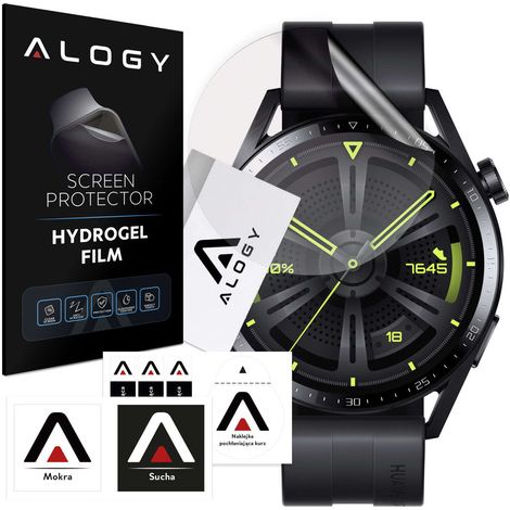 Pellicola protettiva in idrogel Alogy per smartwatch Huawei Watch GT 3 46mm Active (1/5)
