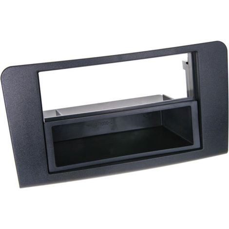 Support autoradio 2DIN compatible avec Mercedes Classe M 05-11 - Noir