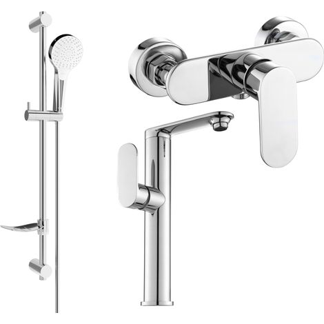 Mexen Milo DF05 set de ducha, cromo - 713154DF05-00 (1/4)