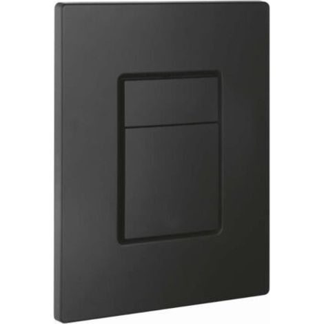 Plaque de commande Grohe Even double touche, Technologie anti-traces, Noir mat (38966KF0)-Produit compatible (1/5)