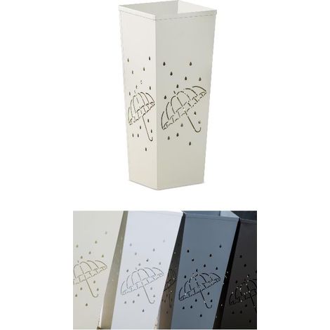 Ad Trend Porta Ombrelli Design in Ferro Ass. 21 x 21 Cm H 50 Cm – Motivo Pioggia 1 Pz (1/2)