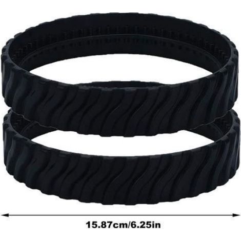 Kit de remplacement de pneus de chenilles - Zodiac - MX6 MX8 - Caoutchouc de haute qualité - 2 pièces Étiquette (1/4)