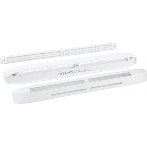 Entrée d'air hygroréglable acoustique avec rallonge 6/45 m3/h RAL 8019 S&P (UNELVENT) 856551