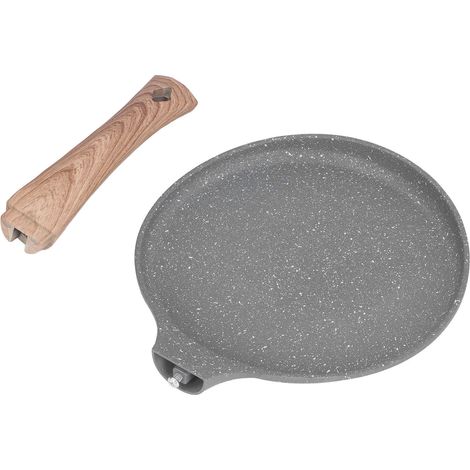 Bratpfanne mit magnetischem Boden, schneller Wärmeleitung, antihaftbeschichtet, Aluminiumpfanne für Pfannkuchen, Omeletts, Steaks und Hamburger, Durchmesser 28 cm / 11,0 Zoll (1/5)