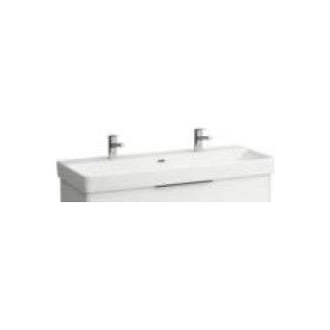 LAUFEN PRO S Waschtisch, 2 Hahnlöcher, mit Überlauf, 1200x460mm, (1/5)