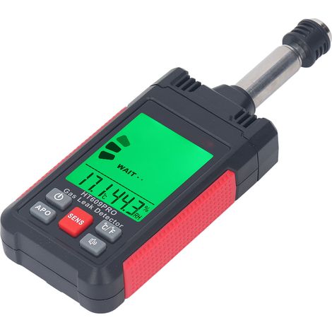 Détecteur de fuites de gaz portable à faible consommation, testeur de fuites de gaz combustibles avec double alarme (1/5)