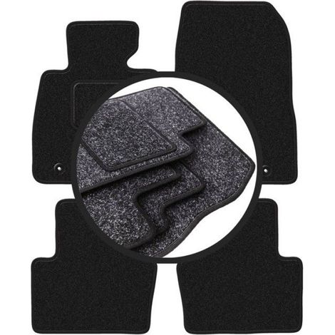Tapis De Voiture - Polypropylène - Pour Mazda CX-3 (2015-2023) - Anthracite - Lot De 4 (1/5)
