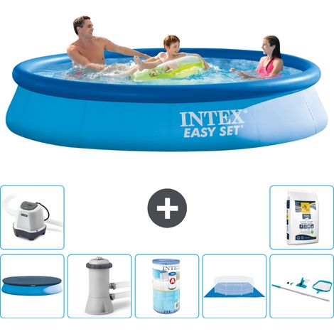 Intex Piscina Easy Set Rotonda - 366x76 cm - 7-pezzi  S30614 (1/5)