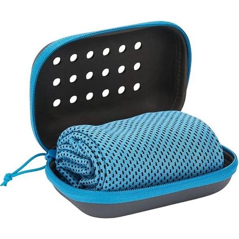 Serviette de Refroidissement Instantané 90x30 cm - Serviette Sport Fitness, Yoga et Golf à Séchage Rapide, Accessoire de Cou pour Baisse Température Corporelle (1/5)