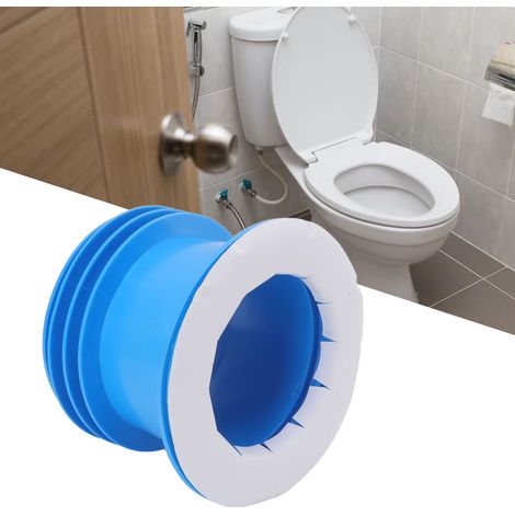 Multifunktionale blaue WC-Dichtung aus Gummi, geruchsdicht und wasserdicht (1/5)