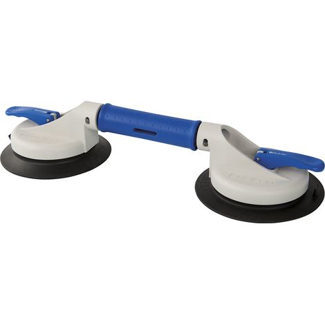 Bohle, Ventouse de levage articulée à 2 têtes VERIBOR®, charge