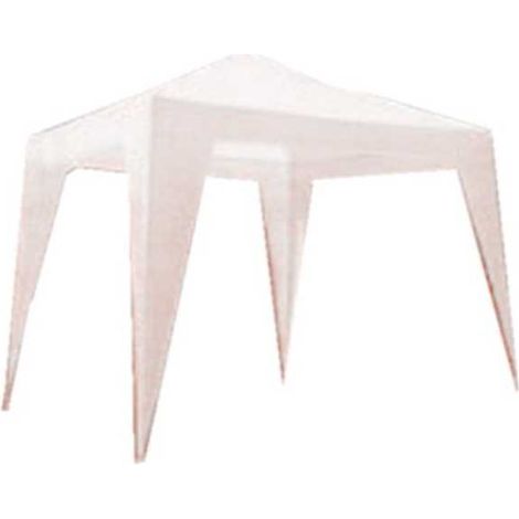 Gazebo de hierro estándar blanco 3x3 Vetas 00044