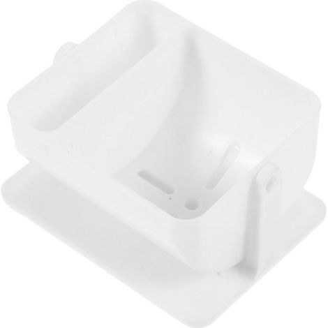 Set Rangement Éponge Cosmétiques Salle Bain Blanc (1/4)
