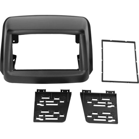 Car Stereo Front Panel Frame, 2Din 7in Front Panel Frame, DVD Audio Player Navigation Panel Frame, Suitable for Doblo 2002-2017 (1/5)