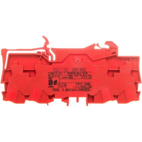 4-adriger Stecker 4mm2 rot Topjobs 2004-1403