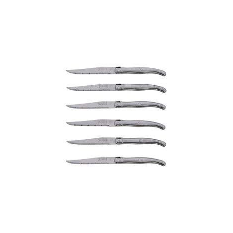 JEAN DUBOST - ELYSEE coffret bois 6 couteaux steack Laguiole (1/5)
