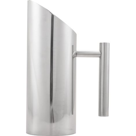 Edelstahl-Wasserkrug mit Eiswürfelbehälter, Kanne, Wasserkocher, Teekanne, Aufbewahrungsbehälter, Saftkanne, Kaltgetränke, Barzubehör, KTV, 1 l (1/4)