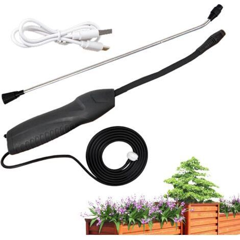 Electric Garden Sprayer, Anti-Rust Plant Sprayer with Extended Handle, 800 MAh Battery Powered Plant Sprayer with 2M Long Hose, Ergonomic Sprayer (1/4)