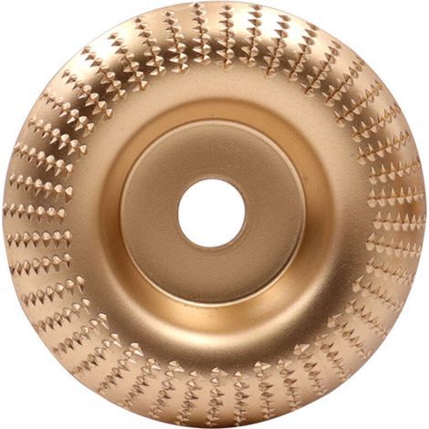 3 Pièces Disque de meulage Disques de meuleuse d'angle Disque de sculpture sur bois Meuleuse d'angle Disque abrasif pour la coupe du bois Façonnage Polissage (or rose) (1/5)