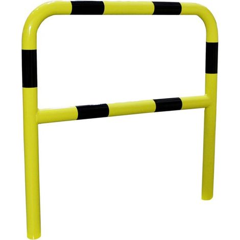 Barrière sécurité RS PRO en Acier Noir/Jaune ( Prix pour 1 ) (1/2)