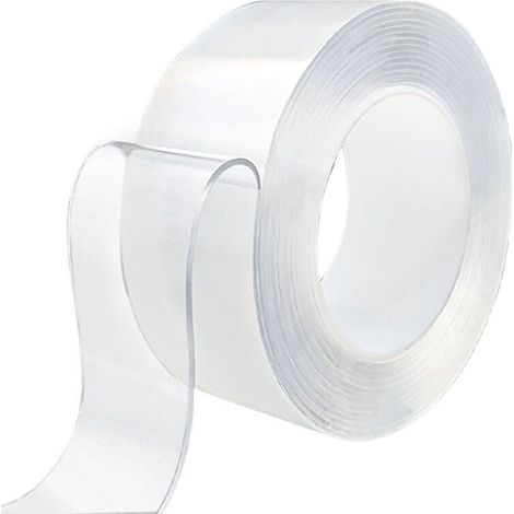 Protections d'angle pour bébé, bandes de protection transparentes pour meubles, tables et tiroirs, pour objets tranchants (5 m de long, 3 cm de large) (1/4)