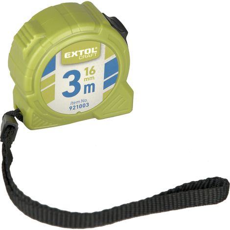 Nastro metrico EXTOL Premium 3 m, larghezza nastro 16 mm 921003