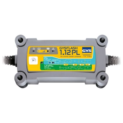 Cargador GYSFLASH 1.12 PL CARGADOR INVERTER GYSFLASH 1.12PL 230V-12V-20W