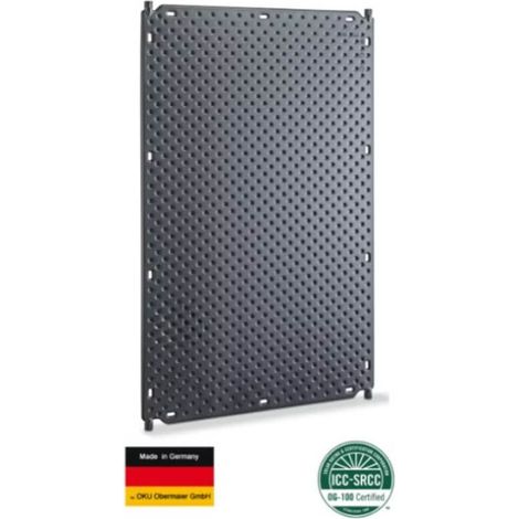 OKU Solarabsorber Typ 1001 mit 4 Anschlußstutzen (1/4)